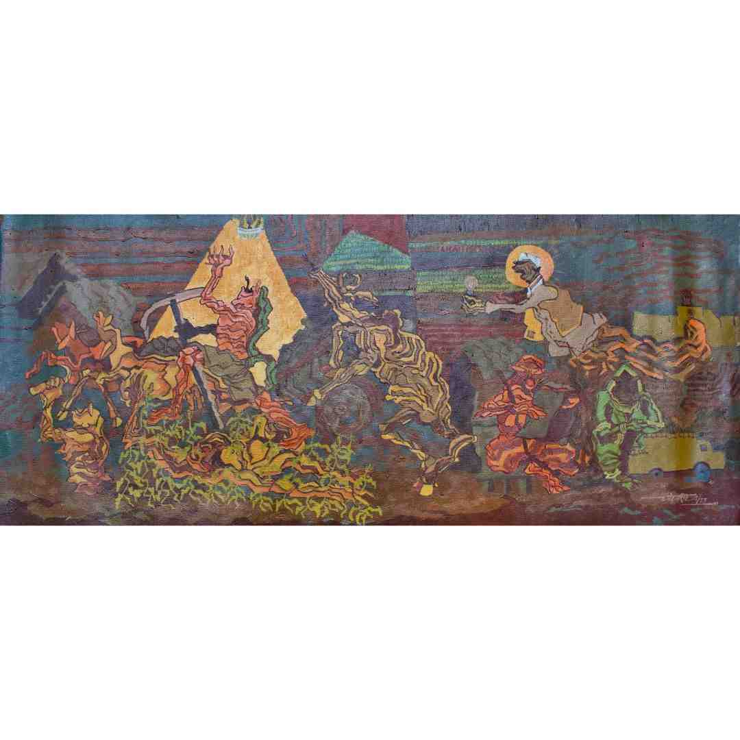 Life in Gram Painting Series