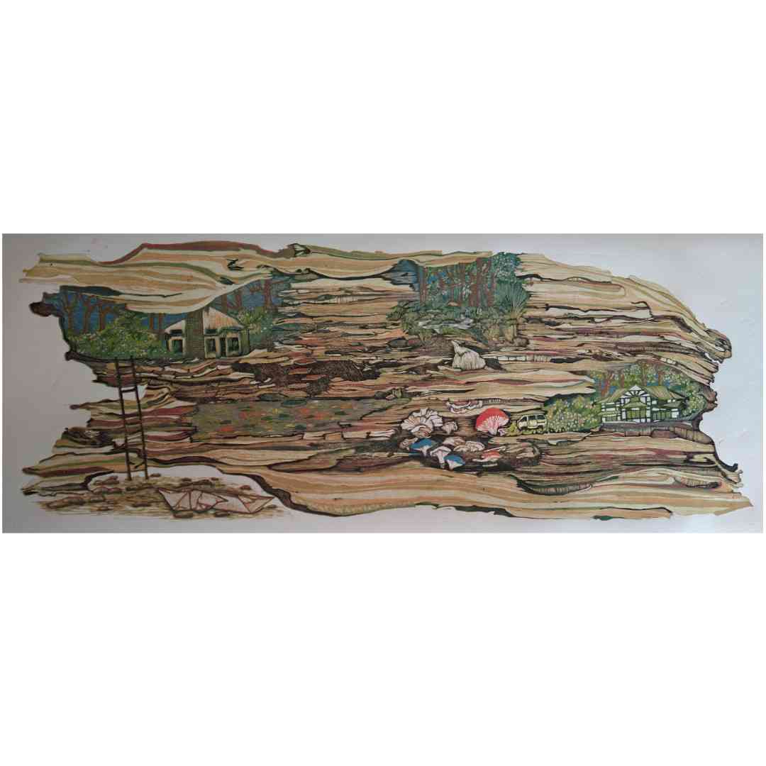 Woodcut Print Series