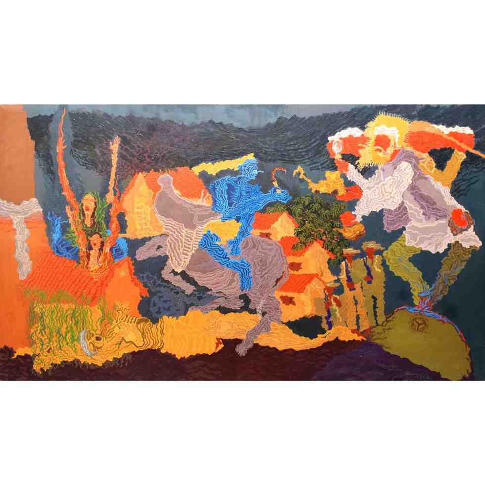 Life in Gram Painting Series