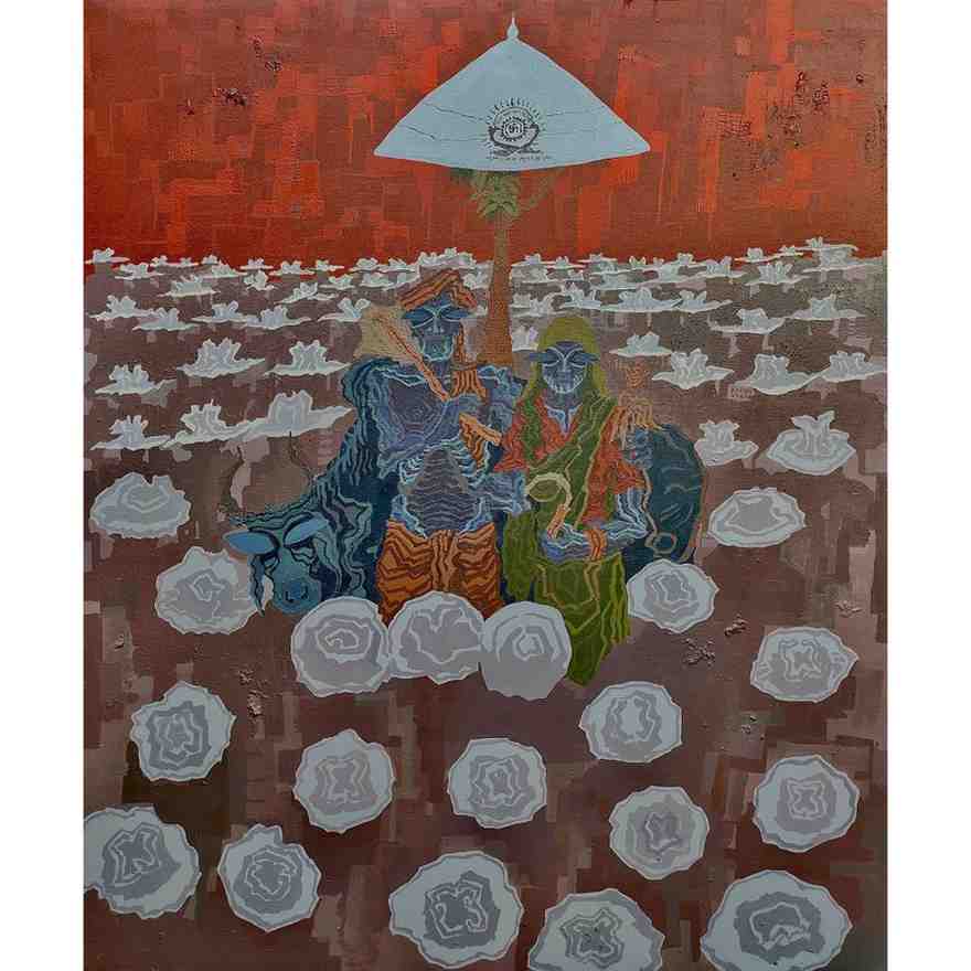 Life in Gram Painting Series